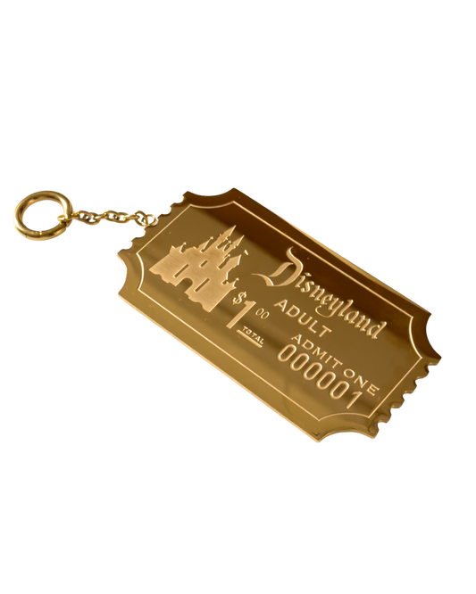 1955 ticket keychain