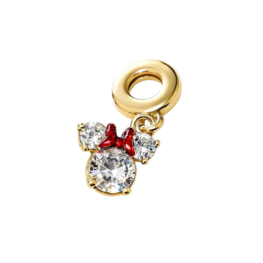 rhinestone miss. mouse slider charm