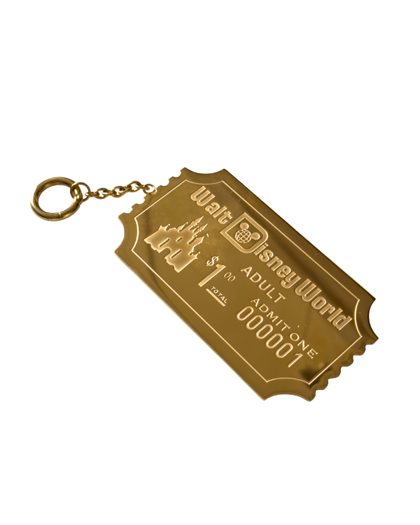 1971  ticket keychain