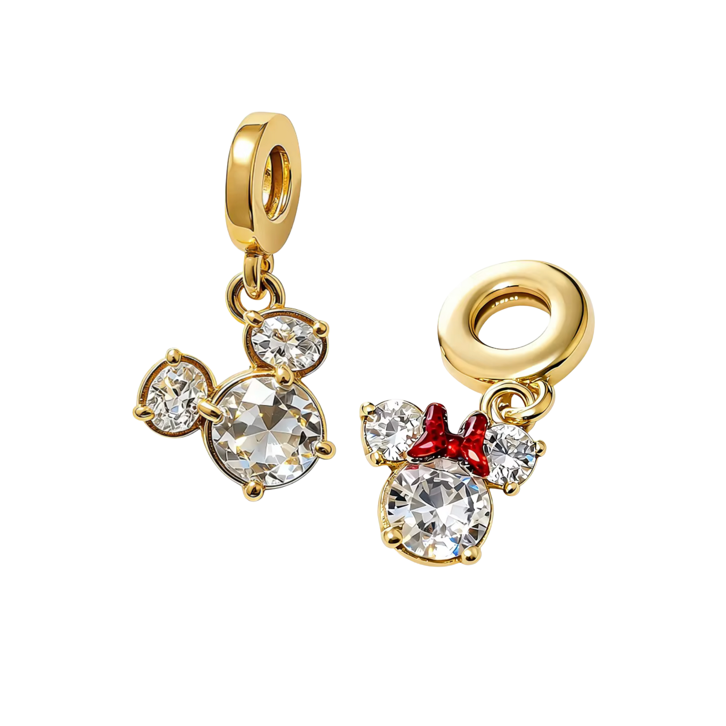 rhinestone miss. mouse slider charm