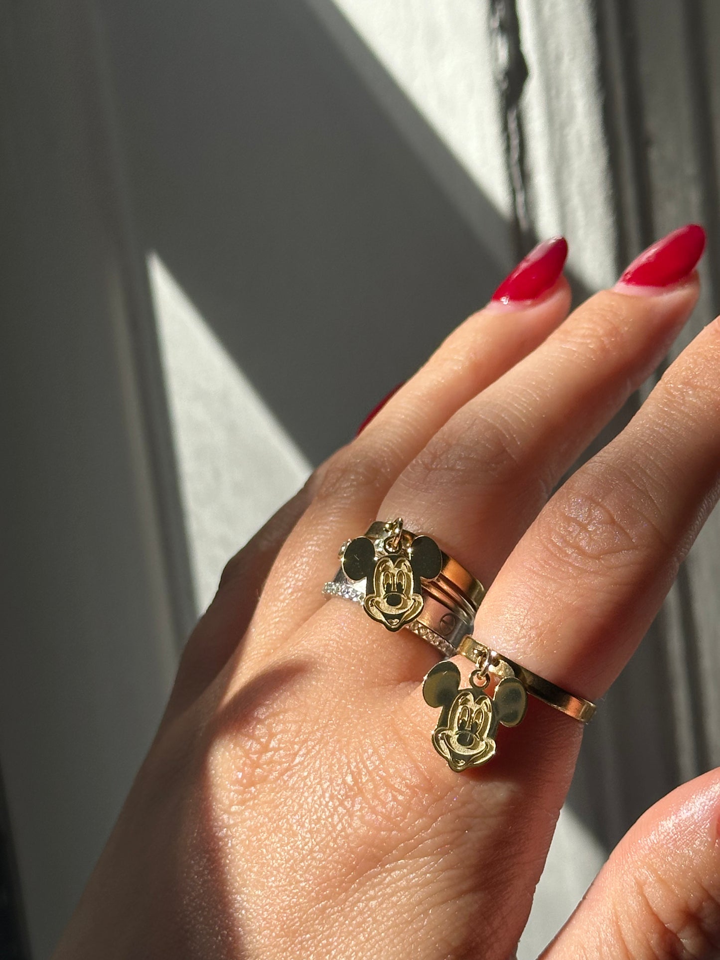 magical mouse charm ring