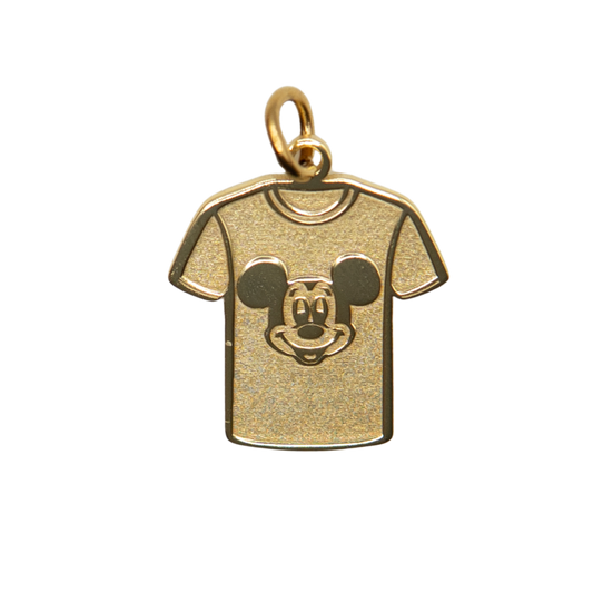 mouse t-shirt charm