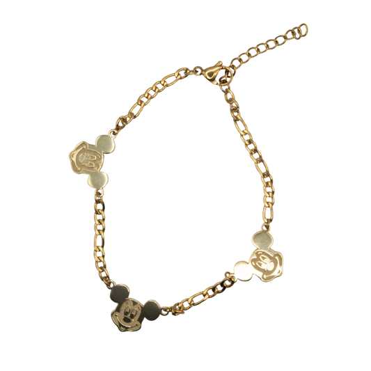 mouse charm bracelet